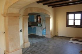 Finca Campo Verde Februar 2013 Blick  Esszimmer zur Küche.JPG